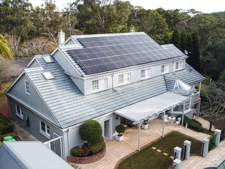 Solarbank residential solar installation, with 36 Trina Solar panels on a home in West Pennant Hills Sydney